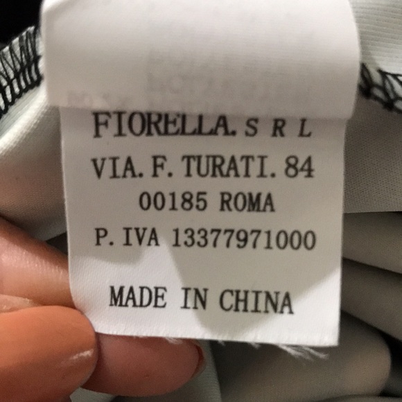 Sweet Miss Black Floral fitted dress with three quarter length sleeves. - Picture 8 of 8